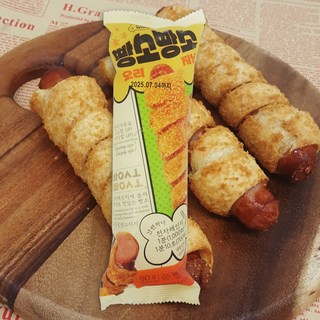 빵소빵소 미니 회오리핫도그 90g 개별포장 간식 PC방 전자렌지, 10개