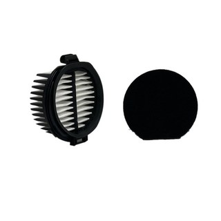 適用Hitachi日立手持吸塵器PV-XH920J XL1KT XL2K XL2KT XH3M HEPA濾網濾芯前置濾棉, 1套, HEPA集塵濾網 X 1+可水洗前置濾棉 X 1