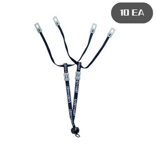 비전 안전모 원터치 턱끈, 네이비, 10개