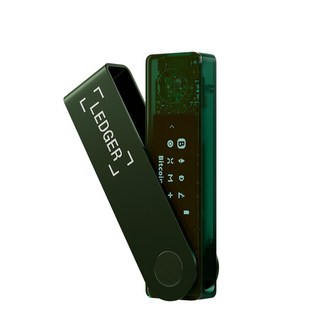 Ledger Nano X 나노렛저 X 가상화폐지갑 코인저장 콜드월렛 Hardware Wallet Bluetooth Emerald Green 프랑스 정품 새상품 밀봉