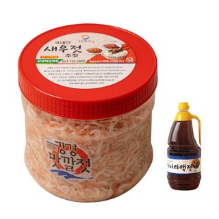 [재성젓갈] 국내산100% 새우젓 추젓(특) 2kg+액젓 2kg 김장용 세트, 추젓(특) 2kg+멸치액젓 2kg, 2kg, 1개