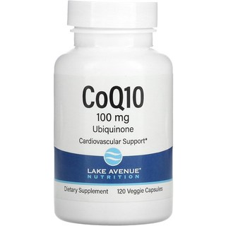 레이크애비뉴 코큐텐 유비퀴논 USP 100mg 120 베지 캡슐 (4개월분), 1개, 기본, 120정