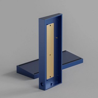 Tofu60 Redux 케이스 핏 우팅 60 HE 비 황동 무게추 바, [05] Anodized Dark Blue