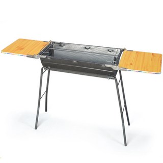 지피니 하드 선반 그릴 바베큐그릴 XL 스탠드형 접이식 대형그릴 스테인레스석쇠, 1개