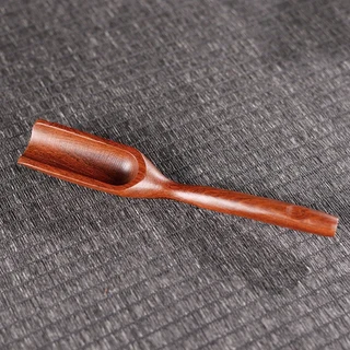 중국 레트로 스타일 원목 손잡이 차 숟가락/삽 - 쿵푸 의식용 계량 커피/향신료/분말, 03 06