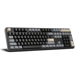 한성컴퓨터 3모드 폼떡 가스켓 기계식 키보드 브라운슈가 토독 35g, 저소음 갈축, GK798PRO, 로얄블랙