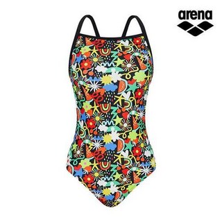 아레나 여성탄탄이 선수 원피스 수영복 (A3BL1CO10) BLK, 90