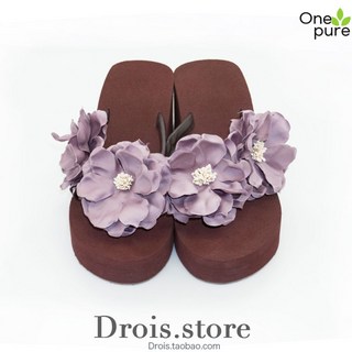 쪼리샌들 슈즈 캐주얼 통굽 끈 샌달 여름