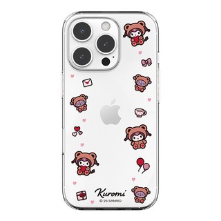 산리오 베어코스튬 갤럭시 아이폰 투명 젤리 케이스