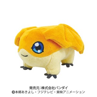 萬代 Bandai 數碼寶貝 Chibi 玩偶 - 亞古獸 巴達獸 比丘獸 絨毛娃娃, 1個