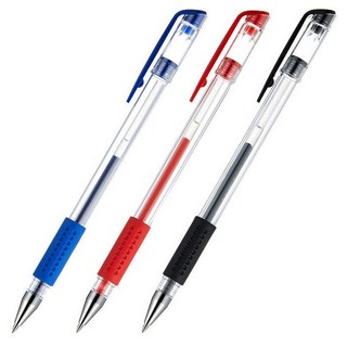 中性原子筆0.5mm 紅筆 藍筆 黑筆 原子筆 鋼珠筆 中性筆 中油筆 彈頭筆 文具 走珠筆 圓珠筆 滾珠筆, 1個