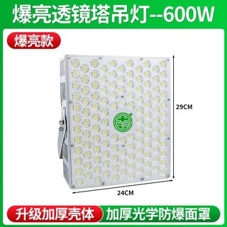 LED 경기장 조명 초고휘도 고출력 야외 축구장 램프 전문 광원 옵션 100W, 01 600W