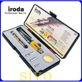 iroda PRO-50K 愛烙達袖珍型瓦斯烙鐵組 迷你焊槍 台灣製 輕巧便攜 DIY焊接工具, 1個