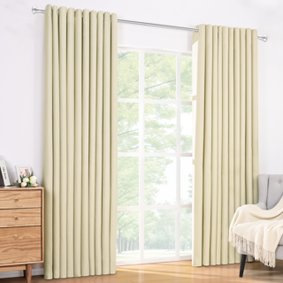 1+1 암막커튼 방한 방풍 커튼 거실 안방 단열 커텐 완벽 빛차단 세트