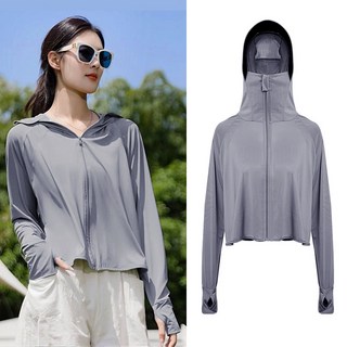 冰絲防曬外套 360度防紫外線透氣速乾遮陽抗UV款夏日必備