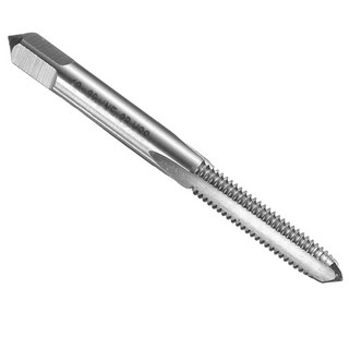 [ 852227 ] Uxcell 핸드 바텀 탭 #12-28 UNF 2B 스레드 보터밍 스타일 스레딩 고속 스틸 HSS6542 스트레이트 플루트 나사 태핑 도구, 1개