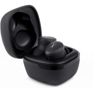 방수 이어폰 수영 운동 오픈형 알텍 랜싱 - 나노버드 3.0 6시간 배터리 장착 무선 스포츠 이어버드 IP44 충전 케이스 블루투스 노이즈 억제 마이크 음성 어시스턴트, Black