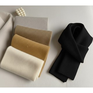 아트리빙스 여성 남성 스카프 털 캐시미어 목도리 무지 베이직 니트 머플러