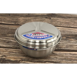 PERFECT 理想牌 台灣製 極緻316不鏽鋼雙層隔熱碗附蓋 雙層碗 防燙碗 不鏽鋼碗 附蓋碗, 1個, 12CM, 不鏽鋼色