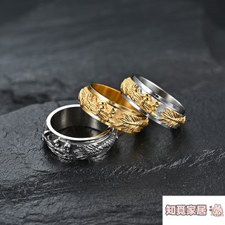 【台灣出貨】 已過爐 過爐 大甲鎮瀾宮 龍 盤龍 龍騰 祥龍 轉運 戒指 鋼戒 隨身 尾戒 鈦鋼 龍年 生肖龍