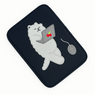 어보브노말 고양이 노트북 태블릿 파우치 가방 11 13 15 인치