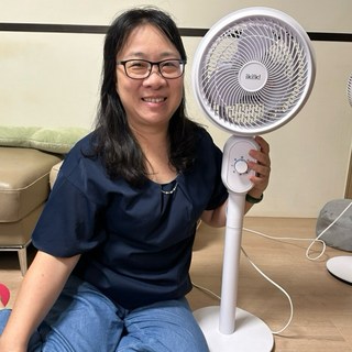 伊崎 9吋 擺頭循環立扇 IK-EF7008 360度送風 宿舍家電