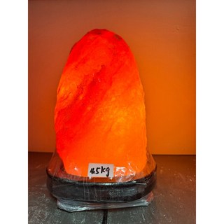 鴿血紅喜馬拉雅山鹽燈 夜燈 氣氛燈 招財燈 2-5公斤 附升級保險絲電線, 4.5公斤,搭配升級版保險絲電線