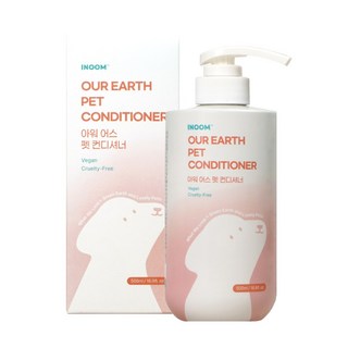 이눔 아워어스 실리콘0% 유채씨오일 강아지 린스 컨디셔너, 1개, 500ml