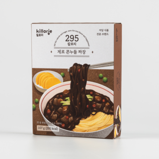 저칼로리 저당 제로콘누들 다이어트 짜장 라면 짜장면, 6개