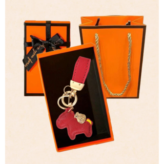 오아델 행운 부르는 고급 말장식 재물키링 자동차 키홀더 선물세트