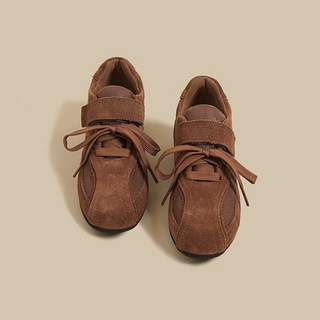 BLACK k7 운동화 덕훈화 여성 그레이 플랫 벨크로 슬림 스니커즈