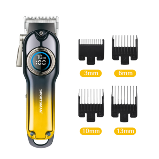 전문가용 전동 이발기 가정용 남자 바리깡, 골드