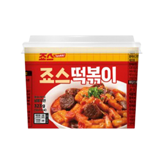 죠스떡볶이, 4개, 323g