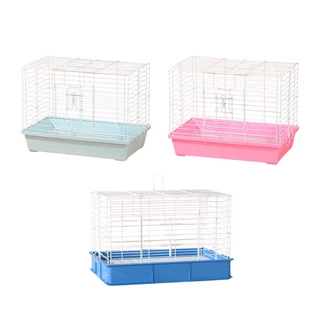 艾爾發寵物 兔籠 hamster cage 兔子用品 小寵 兔兔, 1個, 【深藍色加大】60x41x37cm, 深藍色