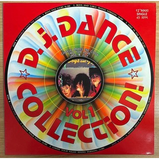 중고LP)D.J. Dance Collection Vol.1 - Charlie Makes The Cook /Two For Love 디제이댄스/유로댄스(NM/NM)