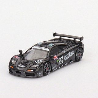 LCD 1:64 멕라렌 F1 GTR 레이싱카 #59 다이캐스트 슈퍼카 자동차 모형, MGT00534-MJ 59 재고