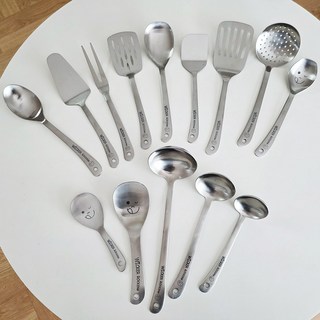 [요리하는남자들] 국내산 윙커 스텐 키친툴 주방도구 조리도구 요리도구 15종, 1개, 뒤집개 소