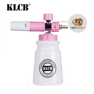 KLCB苛力大嘴pa壺泡沫噴槍高壓洗車機，洗車預洗液噴壺，高壓洗車水槍泡沫噴壺，車用泡沫壺，泡沫發生器, 1個, PA泡沫槍【升級款】