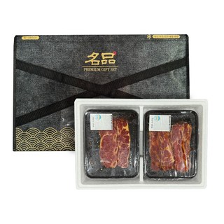 프리미엄 숙성 양념 LA갈비 선물세트 (당일제작), 1세트, 2kg