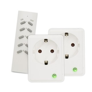 유커먼 리모트 멀티탭 콘센트 세트 대기 전력 차단 멀티 스마트 만능 무선 통합 리모컨