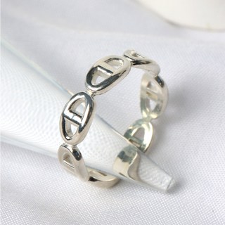 오로프 자체제작 순은 S925 더블디 유광 무광 가드링 실버 데일리 커플 반지 7호~23호