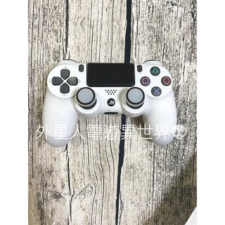 ps5手把 ps4手把 switch pro手把 xbox360手把 Xbox one手把 蘑菇頭 ps5搖桿, 雙色膠粒蘑菇頭  白底+黑圈 (單個), 1個
