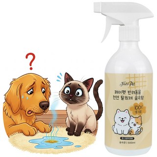 페어펫 반려동물 100%식물추출물 천연탈취제 숲속향, 1개, 500ml