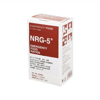 德國製軍糧/戰備口糧/緊急口糧/防災食品/糧食儲備/全素, 1個, NRG-5一盒500克【2045.06】, 500g