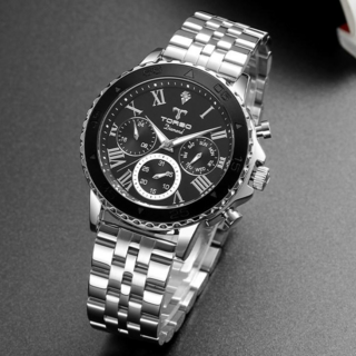 TORSO 토르소 T76 발리오스 다이아몬드 멀티 워치 남자 메탈 시계 (가죽 스트랩 증정)