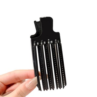 髮根蓬鬆夾 韓國最新蓬髮神器 瀏海髮根立體神器 高顱頂造型夾, 1個, 二代蓬髮夾_黑