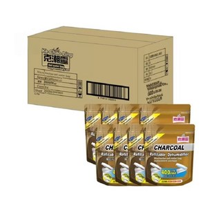 克潮靈 備長炭集水袋除濕劑替換包 40入, 1個