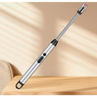 雨林薰舍 電弧脈衝點火器 香氛蠟燭點菸器 防風USB充電打火機, 1個, #紳士銀