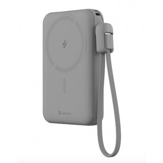 ADAM 亞果元素 VIONTA C2 Pro 10000mAh 八合一磁吸無線行動電源 (北車), 灰色-VIONTA C2 Pro