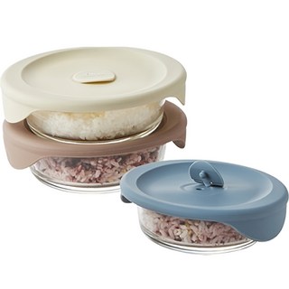 LocknLock 樂扣樂扣 含蓋白飯保鮮盒 355ml 3入組, 3個